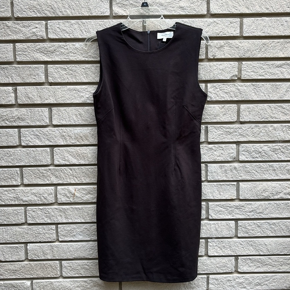 Part Two Dailyn Dress Black Classic Little Black Dress Sz 36 - Picture 2 of 10